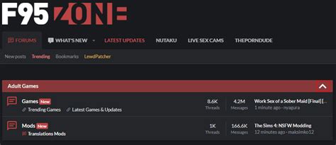 f95zonme|New Game Manager .